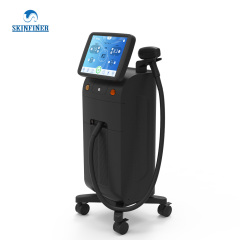 Skinfiner new design 3 wavelength 755 808 1064nm diode laser hair removal beauty machine