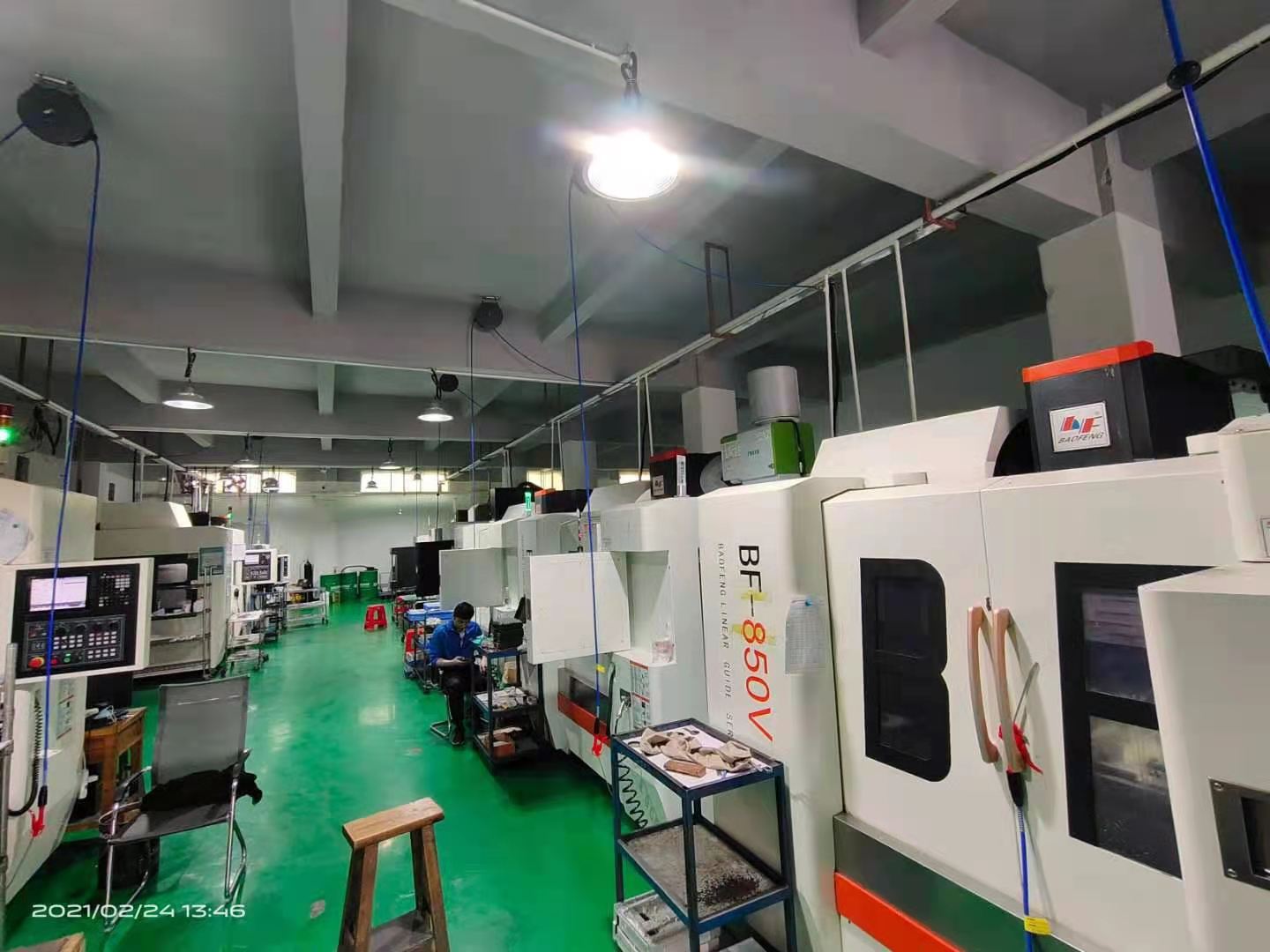 New equipment added in 2021