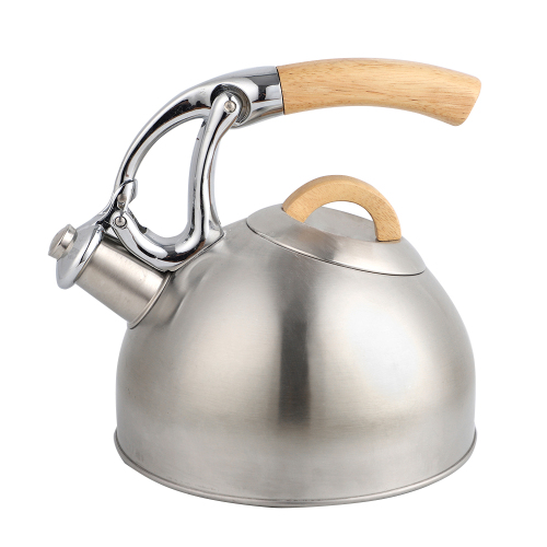 Modern Design Stainless Steel Whistling Tea Kettle 3.0L