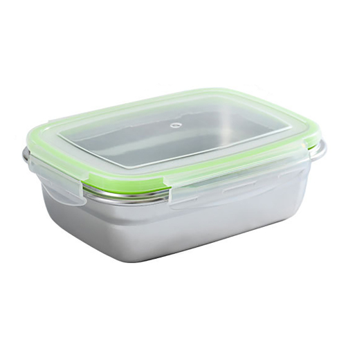 Custom 350ml 550ml 850ml Stainless Steel Food Container Bento Lunch Box