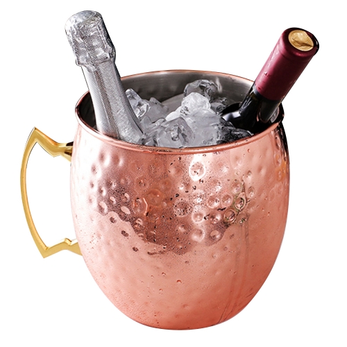 Custom 5L Large Stainless Steel Hammer Champagne Ice Bucket