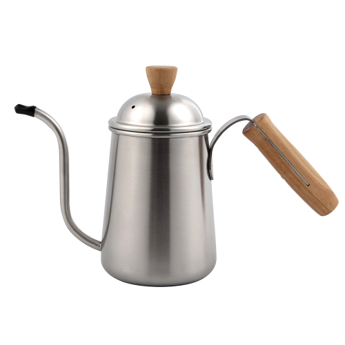 650ml Stainless Steel Color Painting Gooseneck Pour Over Coffee Kettle for Tea and Coffee
