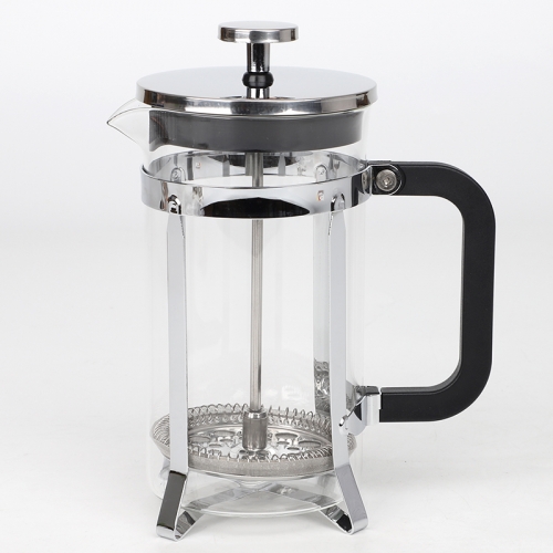 Custom 350ml 600ml 1000ml Glass Coffee Maker French Press