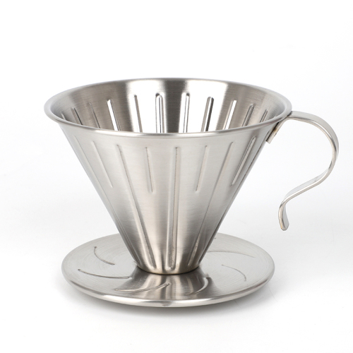 Stainless Steel Reusable Coffee Filter Micron Paperless Pour Over Coffee Dripper