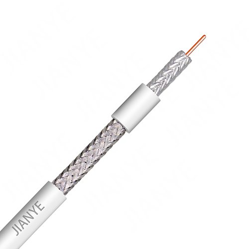JIANYE Rg6 Coaxial Cable BC,CCS,AL Conductor Customizable