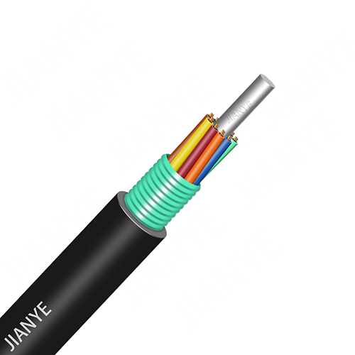 JIANYE GYTS GYFTS Fiber Optical Cable 2 To 288 Cores HDPE Jacket