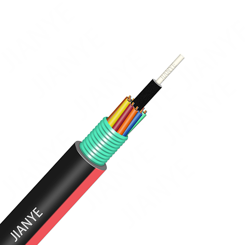 JIANYE GYTS GYFTS Fiber Optical Cable 2 To 288 Cores HDPE Jacket