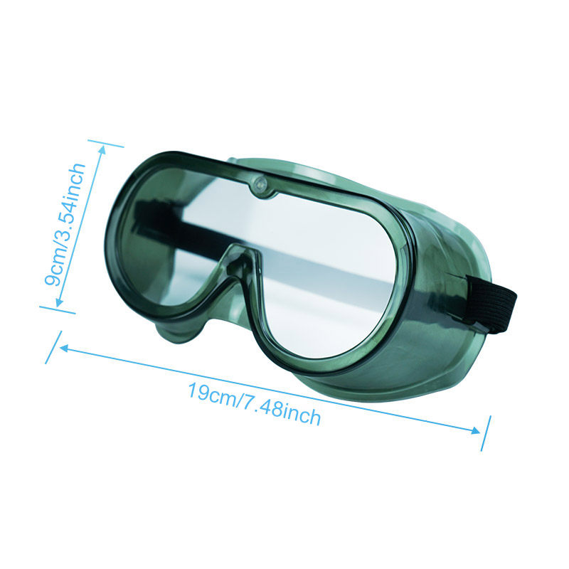 EYE PROTECTION GLASSES INTEGRAL MOUNT NO VENTILATION