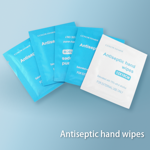 Antiseptic hand wipes