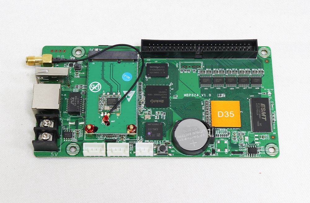 Huidu HD-D35 + Wifi Asynchronous Full color LED Display Control Card