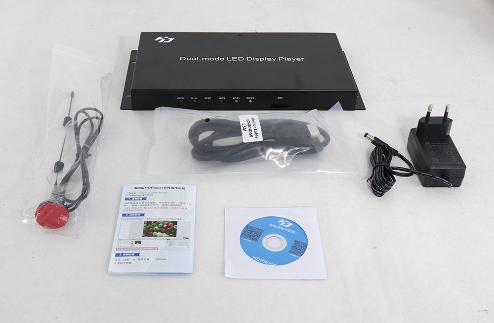 HUIDU HD-A4 Full Color LED Screen Dual-model Controller Box