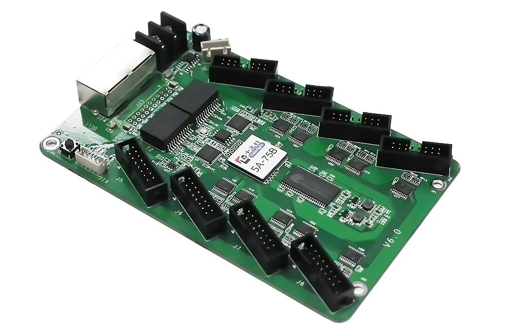 Tarjeta Receptora 5A‑75B Pantalla LED A Todo Color Módulo Receptor De Tarjeta De Control Sincrono Dc3 3 6v Tarjeta Receptora 5A‑75B Pantalla LED A Todo Color Módulo Receptor De Tarjeta De Control Sincrono Dc3 3 6v