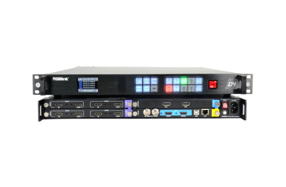 RGBLink D4 4K Large Pixel LED Video Screen Processor