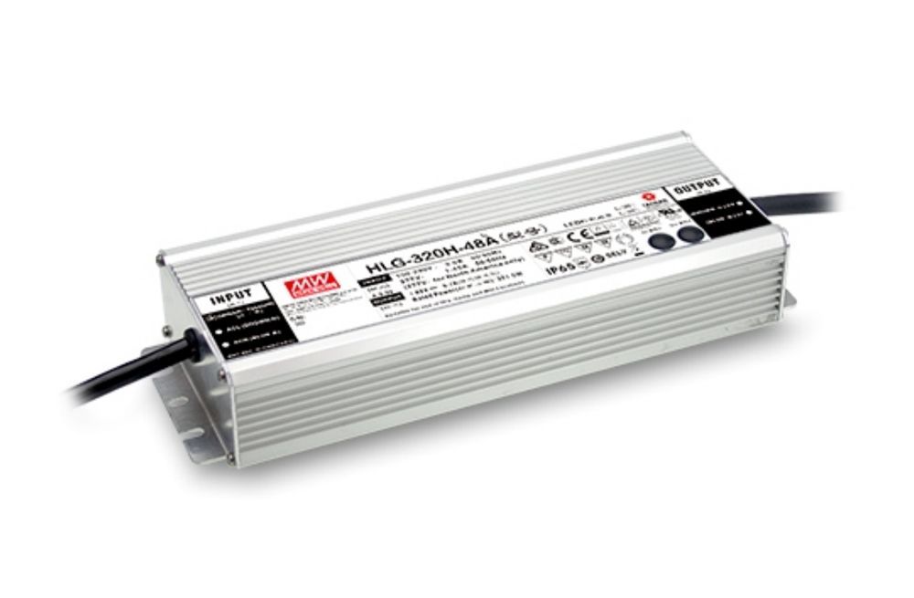 Meanwell HLG-320H-24A Single Output LED Lamp Power Supplies