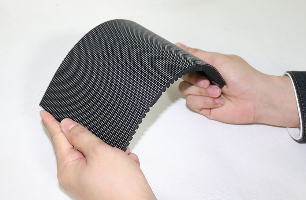 P4 Indoor 256x128mm Full Color LED Screen Soft Flexible LED Module