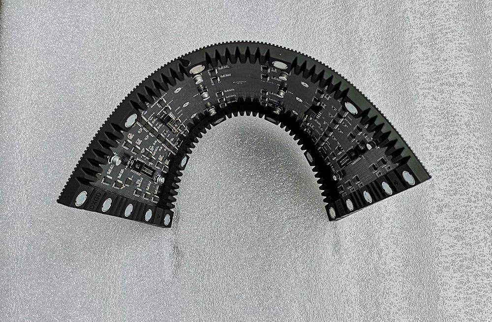 P3.076mm Indoor 320x160mm Magnet Soft Flexible LED Module