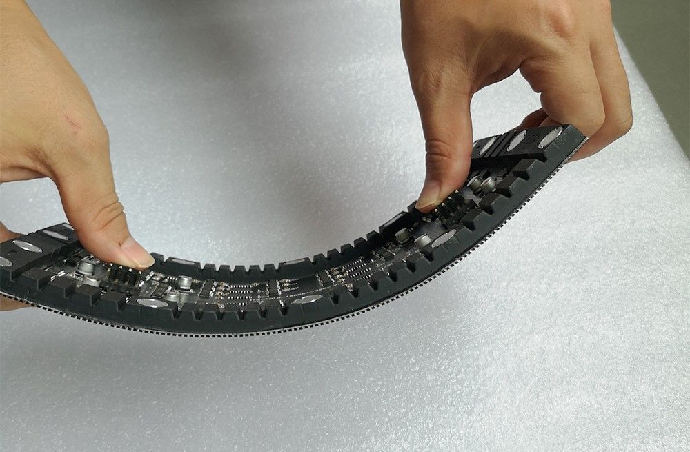 P2.5 Indoor 320x160mm Full Color Soft Flexible LED Module For LED Screen