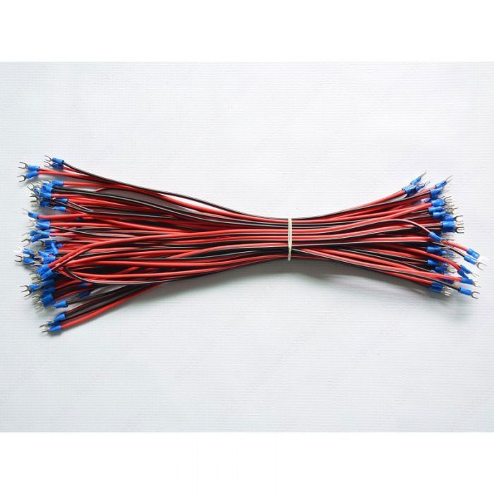 U shape power supply cable power wire  for Led module use (10pcs one tie)