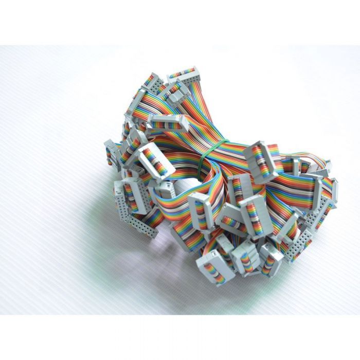 16Pin LED Rainbow Ribbon Cable 150mm 20 PCS