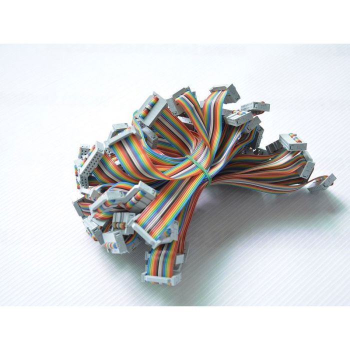 16Pin LED Rainbow Ribbon Cable 150mm 20 PCS