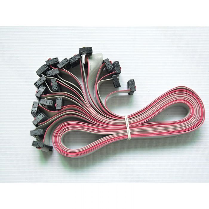 16Pin LED Flat Ribbon Cable 600mm 20 PCS