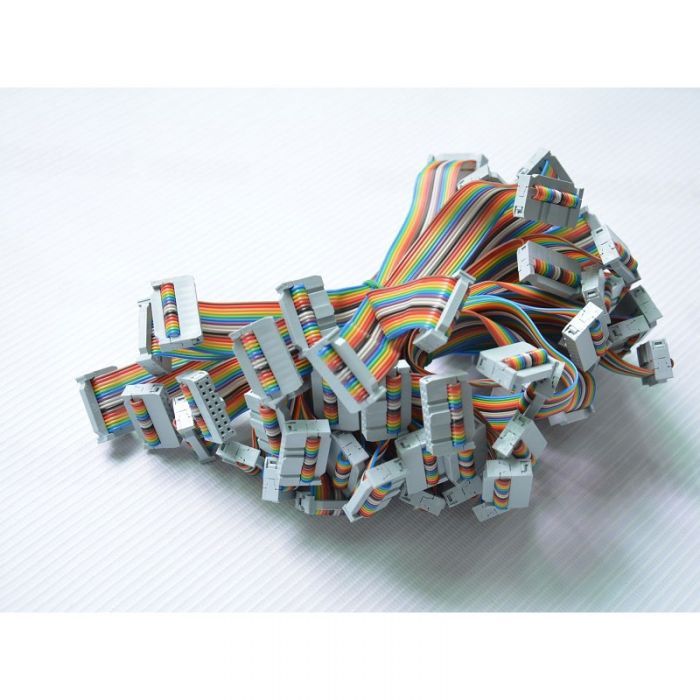 16Pin LED Rainbow Ribbon Cable 150mm 20 PCS