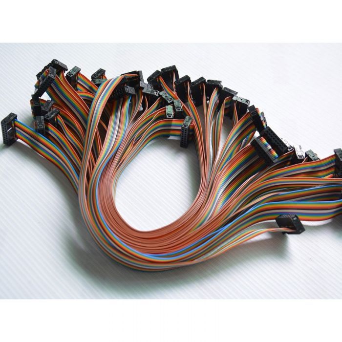 16Pin LED Rainbow Ribbon Cable 400mm 20 PCS