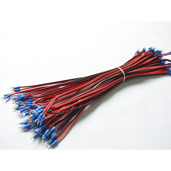 U shape power supply cable power wire  for Led module use (10pcs one tie)