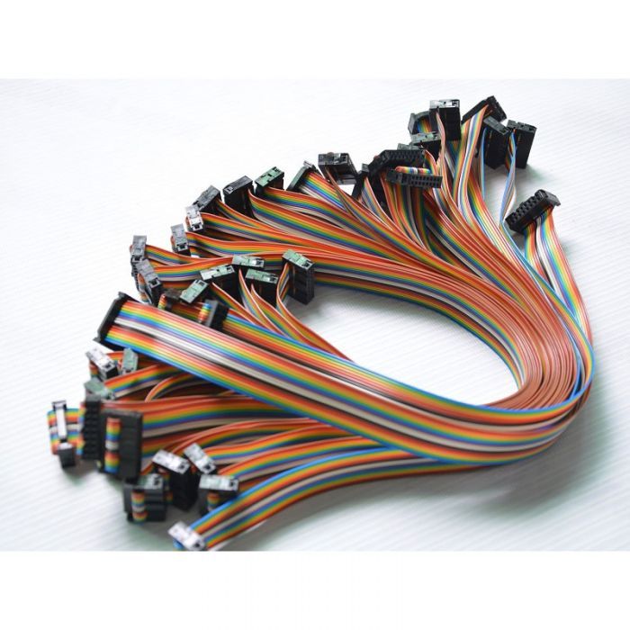 16Pin LED Rainbow Ribbon Cable 400mm 20 PCS