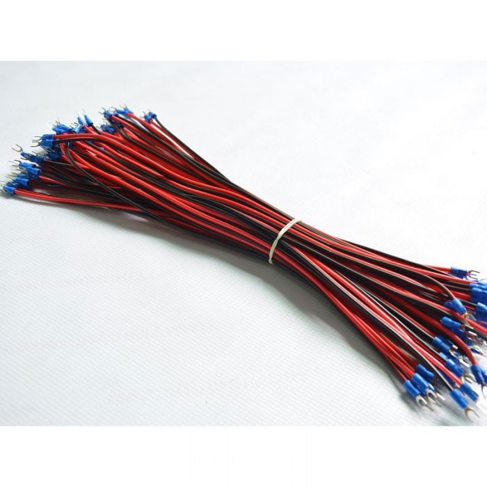 U shape power supply cable power wire  for Led module use (10pcs one tie)