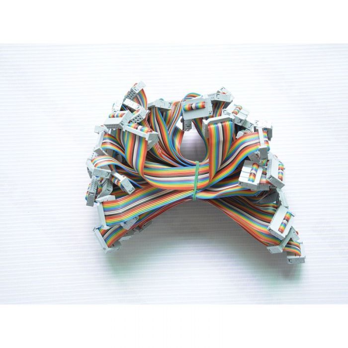 16Pin LED Rainbow Ribbon Cable 150mm 20 PCS
