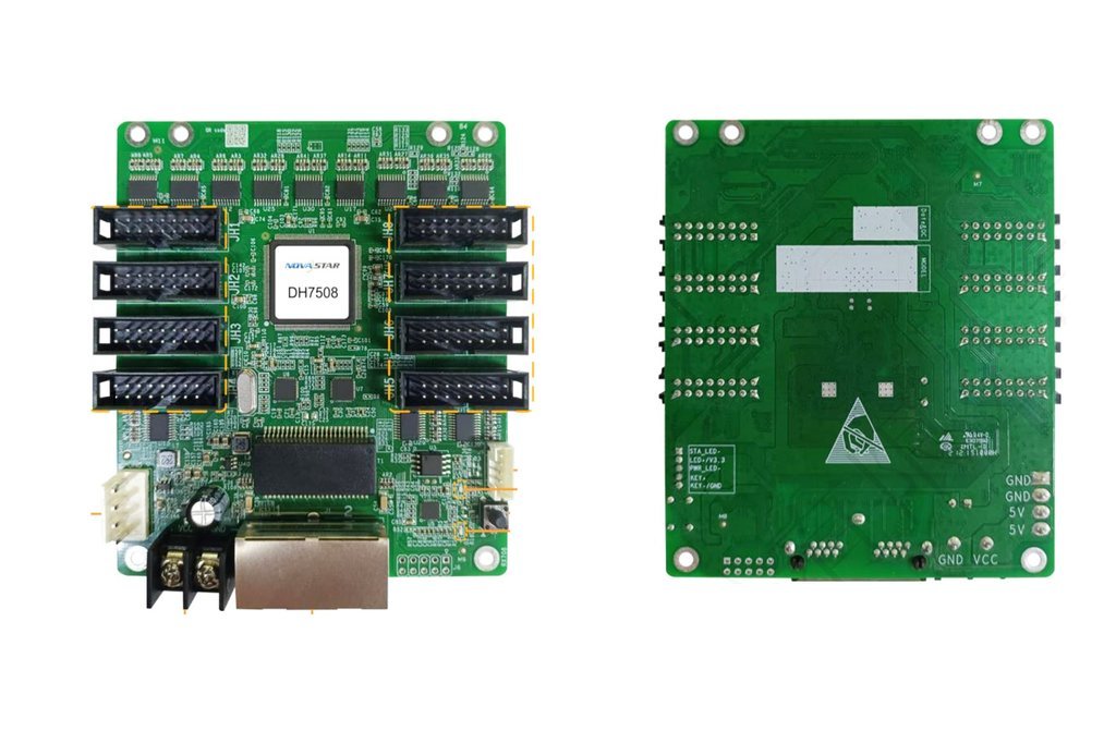 Novastar DH7508 DH7512 DH7516 High Cost Performance LED Receiving Card
