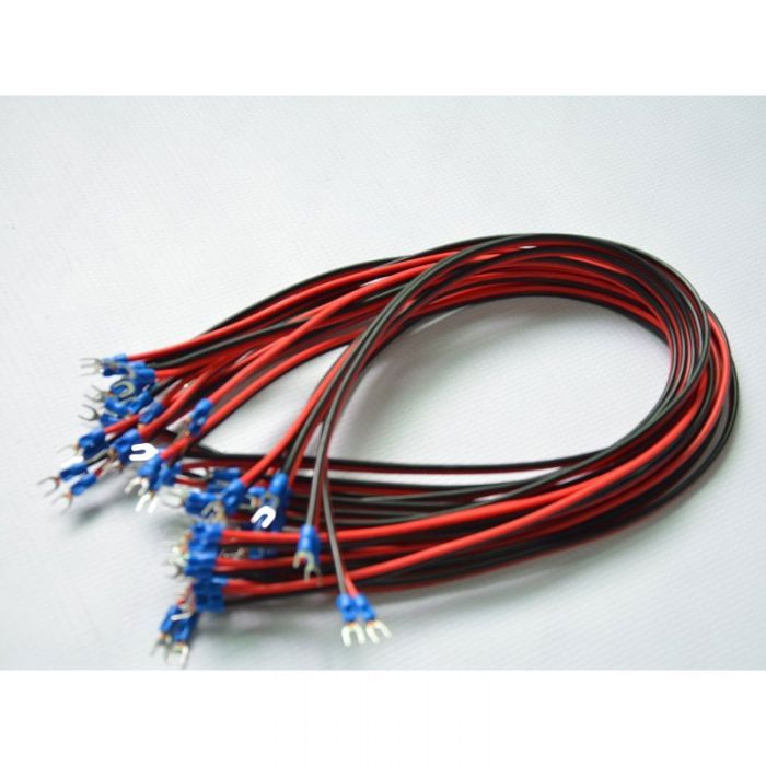 U shape power supply cable power wire  for Led module use (10pcs one tie)