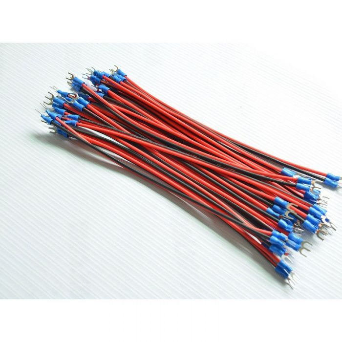 U shape power supply cable power wire  for Led module use (10pcs one tie)