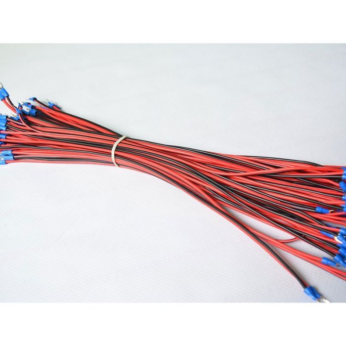 U shape power supply cable power wire  for Led module use (10pcs one tie)
