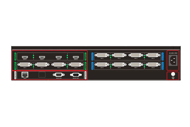 Colorlight V6 Video splicer matrix LED Display multi-screen splicing processor