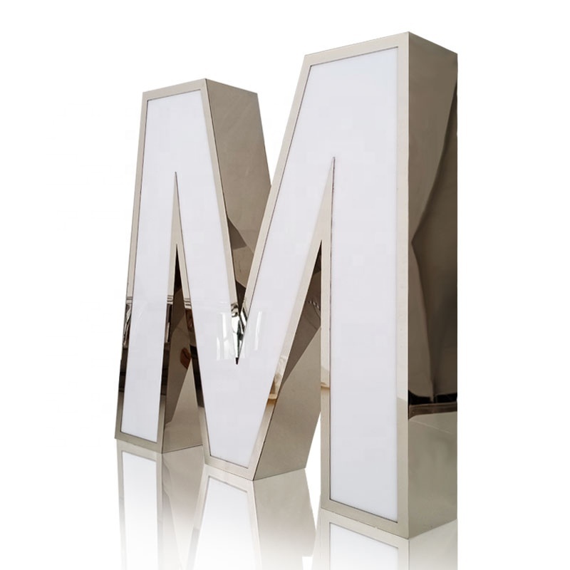 Shop Sign Led Letters Custom Led Illuminated Letter Signs 3D Led Channel Letter Sign