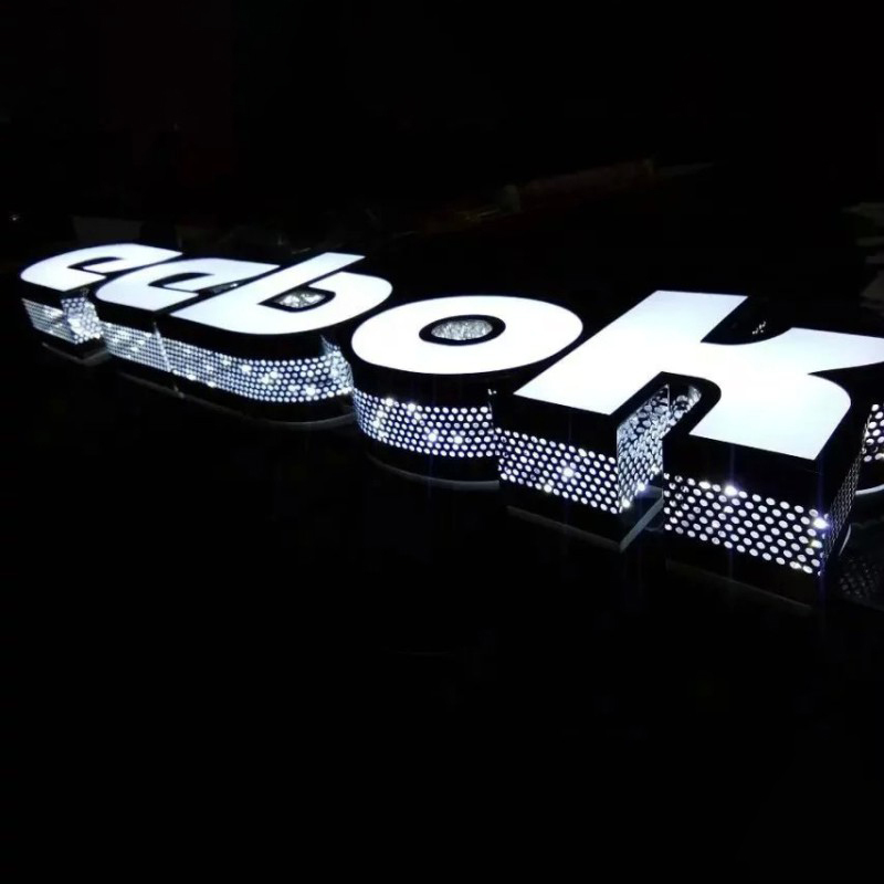 Shop Sign Led Letters Custom Led Illuminated Letter Signs 3D Led Channel Letter Sign