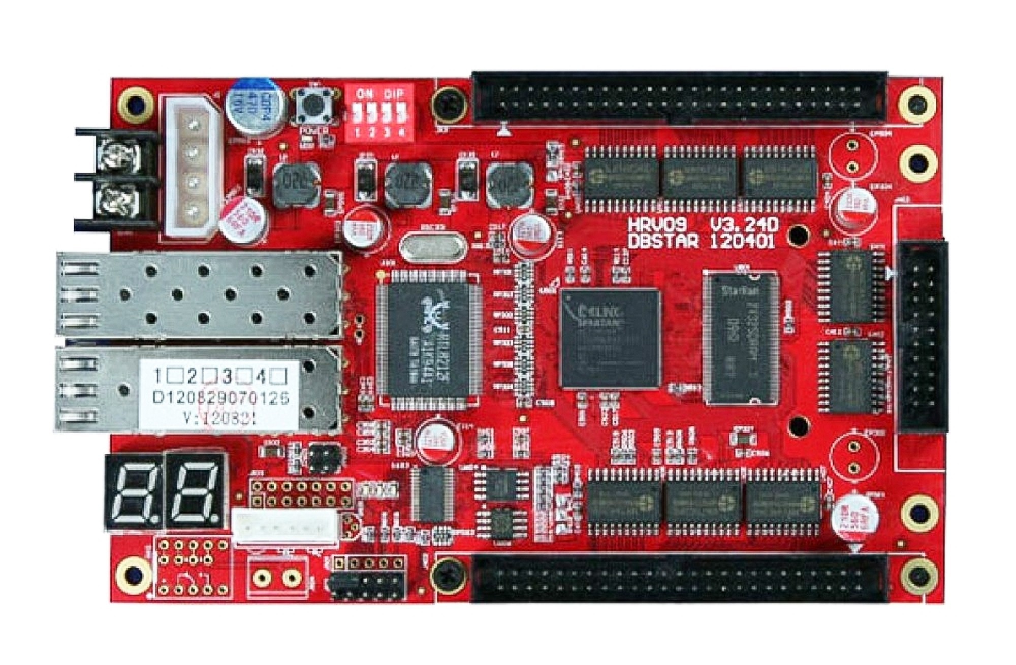 DBstar DBS-HRV09FR Synchronous Fiber Optic LED Receiving Card