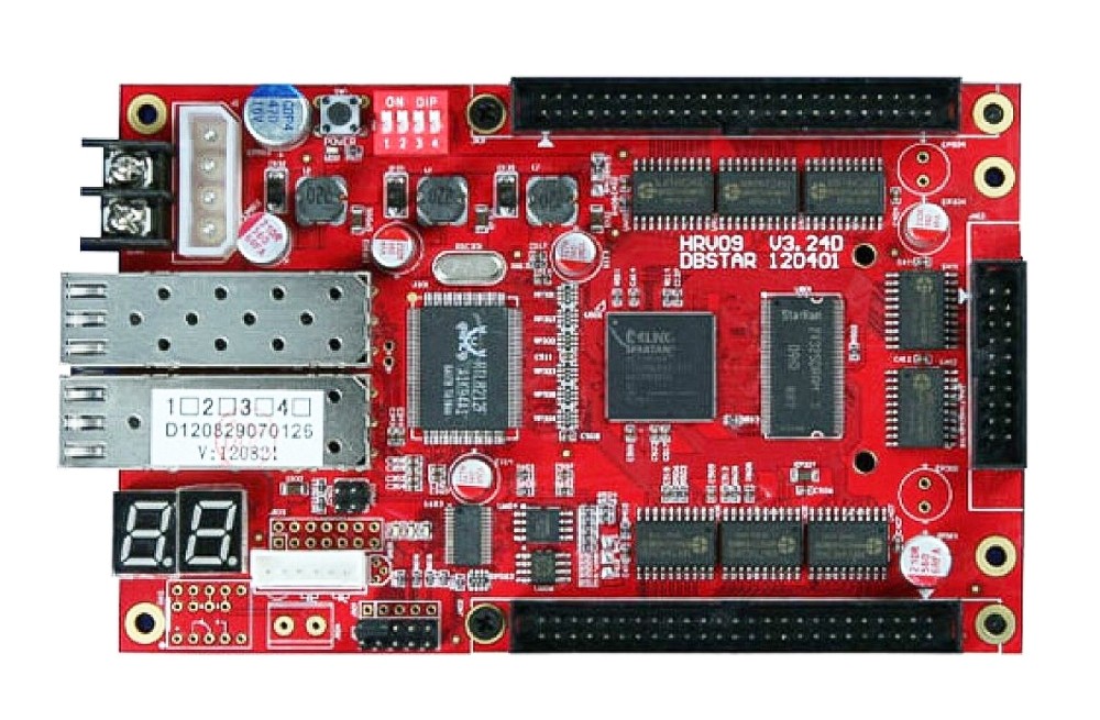 DBstar DBS-HRV09FR Synchronous Fiber Optic LED Receiving Card