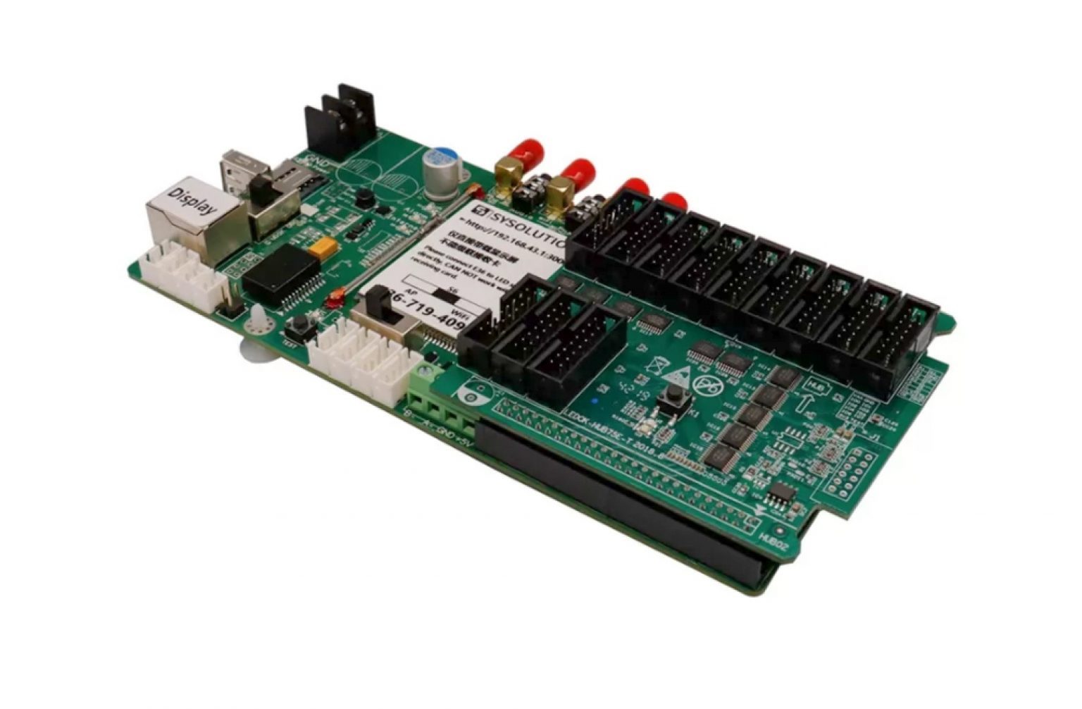 Sysolution Xixun E36 4G/5G Wi-Fi Internet LED Screen Controller Card System