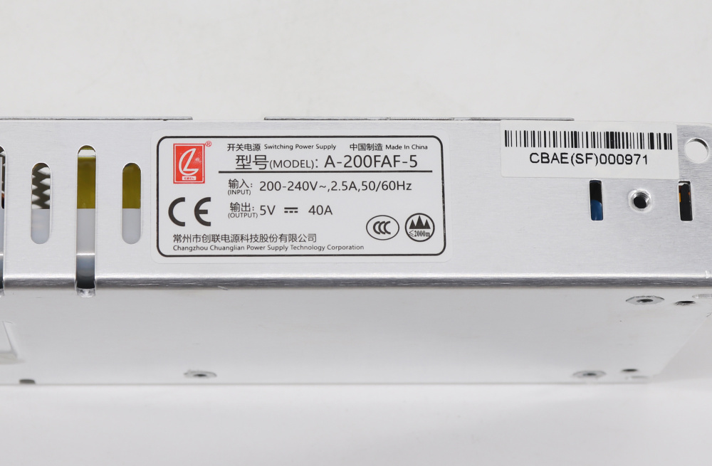 CE CZCL A-200FAF-5 LED display Power Supply