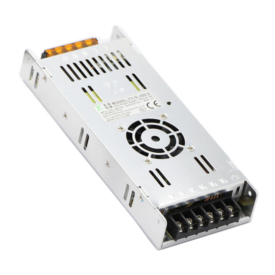 Youyi YY-D-300-5 5V 60A 300W Switching Power Supply with real EMC test
