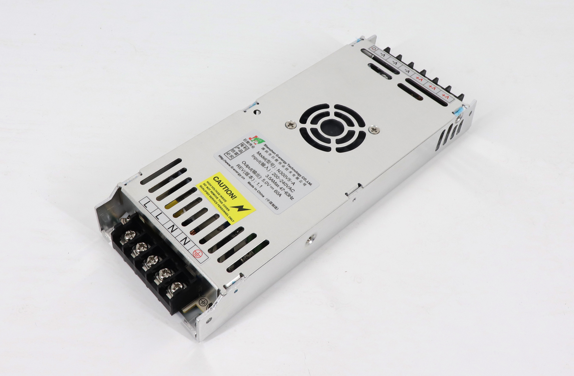 Previous product Next product G-energy N300V5-A 5V 60A 300W LED Power Supply