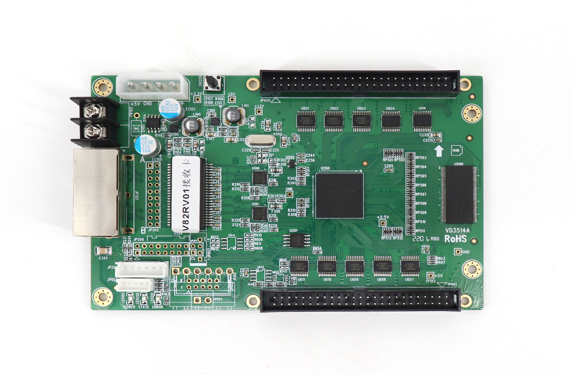 ZDEC ZQ-V8-RV01 LED Module Receiver Card