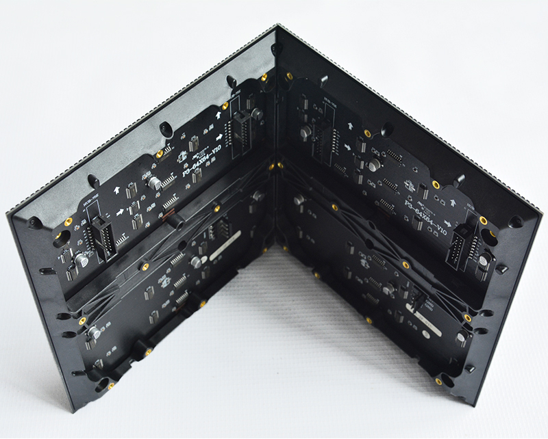 P3 Indoor Video LED Panel Screen Right Angle 192mmx192mm LED Module