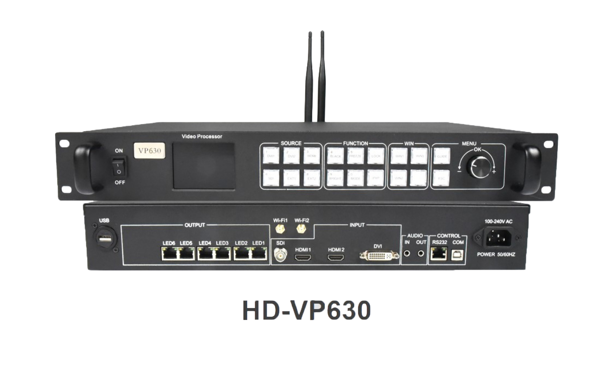 HUIDU HD-VP630 2 In1 Full Color Video Processor