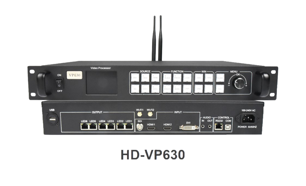 HUIDU HD-VP630 2 In1 Full Color Video Processor