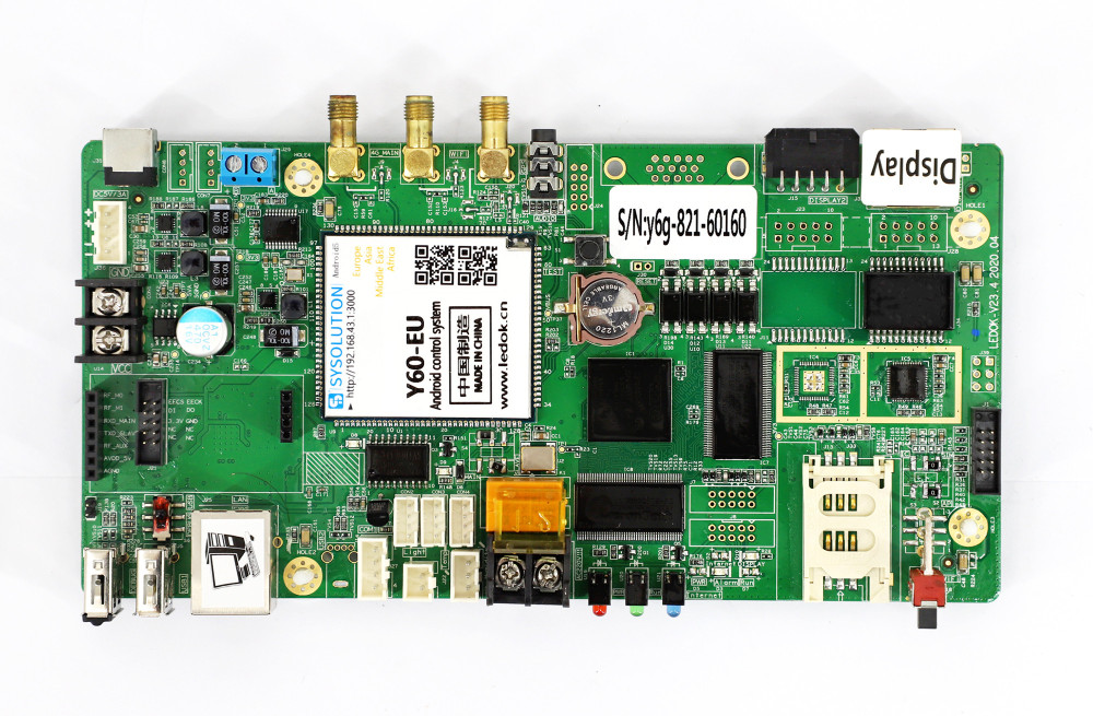 Xixun Y60C-EU Control Card For LED Display Screen（bare card）