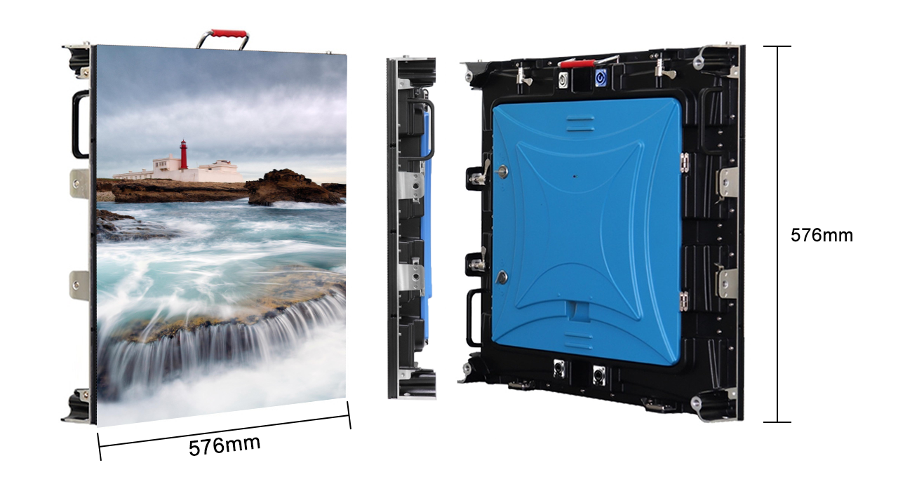 P3 Indoor Die-Cast Event Rental LED Screen Cabinet 576X576mm